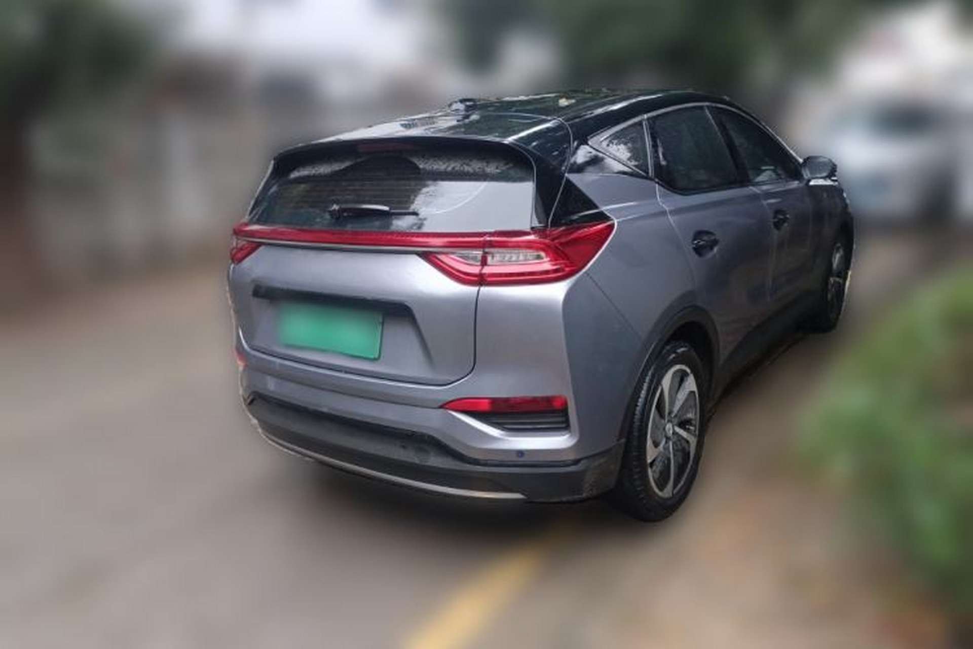 Used Hongqi E-HS3 2019 Zhilian Qiyue Two-Wheel Drive Version Rear Right 45 Deg