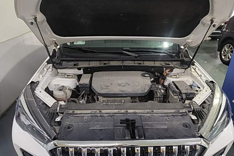 Used Hongqi E-HS3 2019 Zhilian Qiyue Two-Wheel Drive Version Engine Bay
