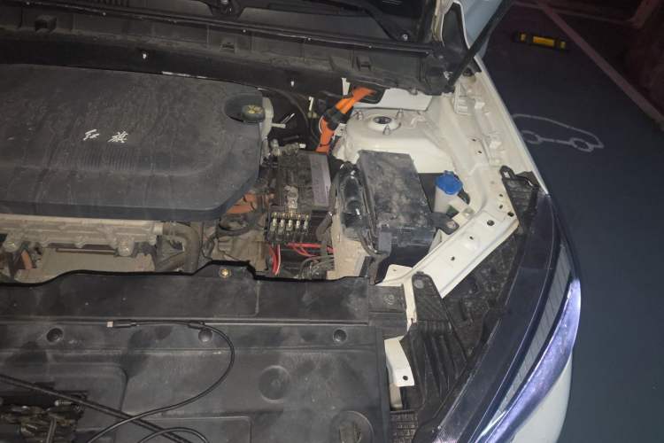 Used Hongqi E-HS3 2019 Zhilian Qiyue Two-Wheel Drive Version Engine Bay Left