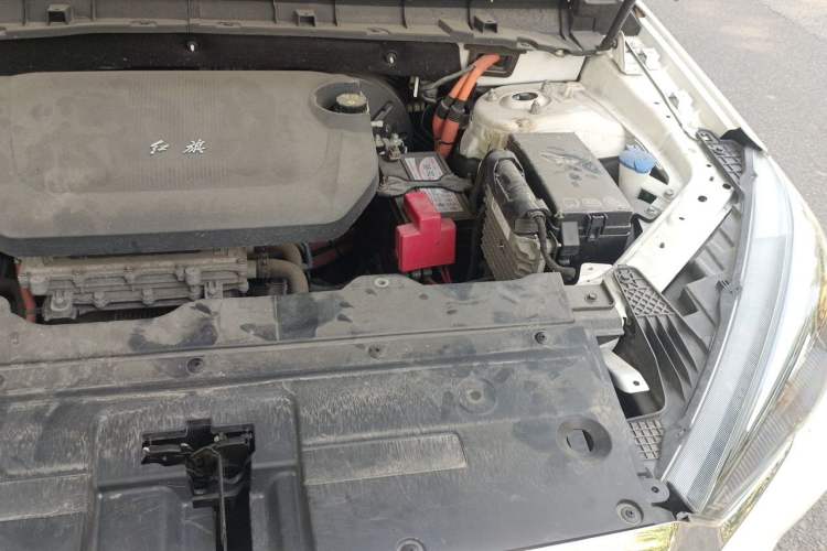 Used Hongqi E-HS3 2019 Zhilian Qiyue Two-Wheel Drive Version Engine Bay Left