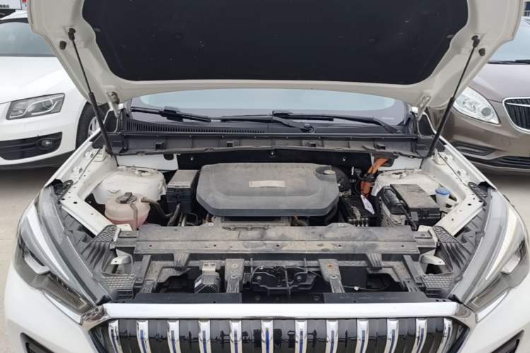 Used Hongqi E-HS3 2019 Zhilian Qiyue Two-Wheel Drive Version Engine Bay
