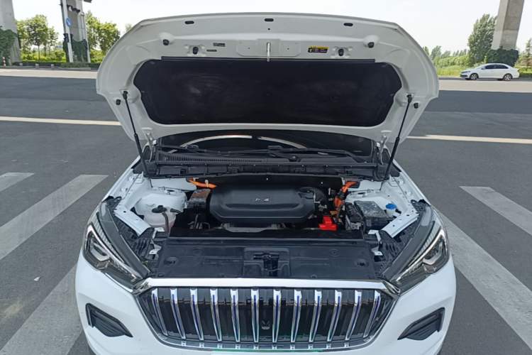 Used Hongqi E-HS3 2019 Zhilian Qiyue Two-Wheel Drive Version Engine Bay