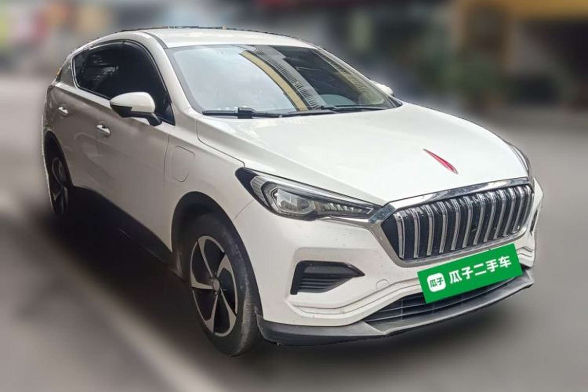 Used Hongqi E-HS3 2019 Zhilian Qiyue Two-Wheel Drive Version Front Right 45 Deg