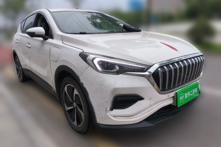 Used Hongqi E-HS3 2019 Zhilian Qiyue Two-Wheel Drive Version Front Right 45 Deg