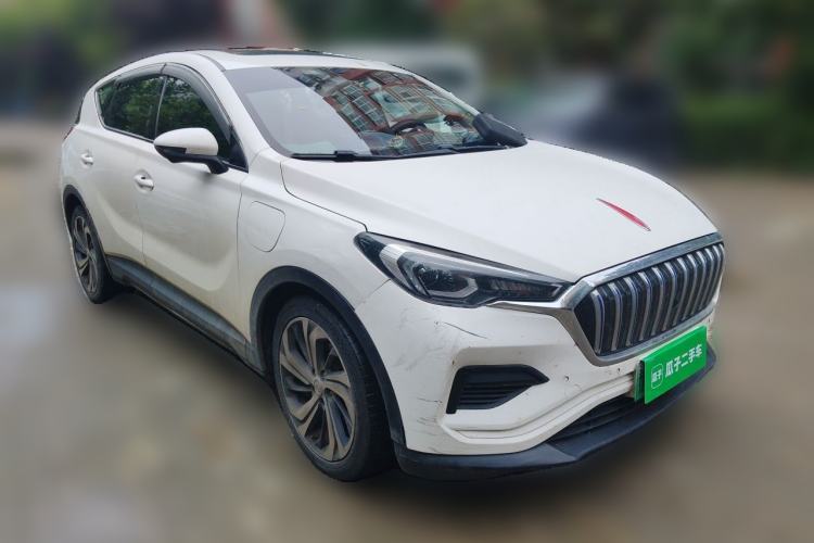 Used Hongqi E-HS3 2019 Zhilian Qiyue Two-Wheel Drive Version Front Right 45 Deg