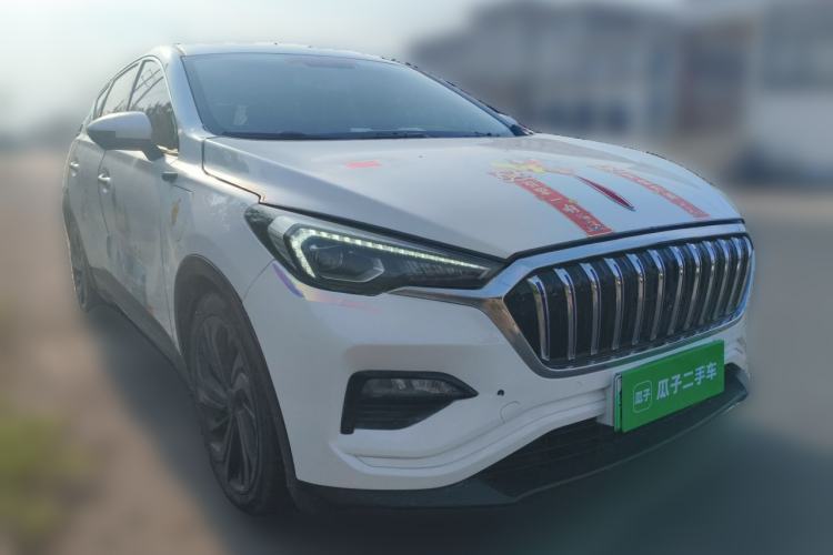 Used Hongqi E-HS3 2019 Zhilian Qiyue Two-Wheel Drive Version Front Right 45 Deg
