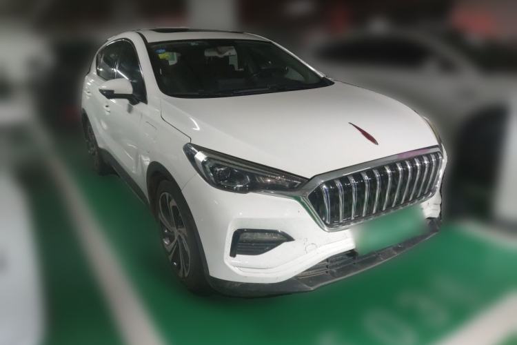 Used Hongqi E-HS3 2019 Zhilian Qiyue Two-Wheel Drive Version Front Right 45 Deg