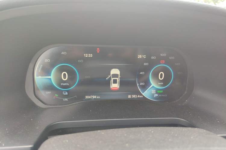 Used Hongqi E-HS3 2019 Zhilian Qiyue Two-Wheel Drive Version Instrument Cluster