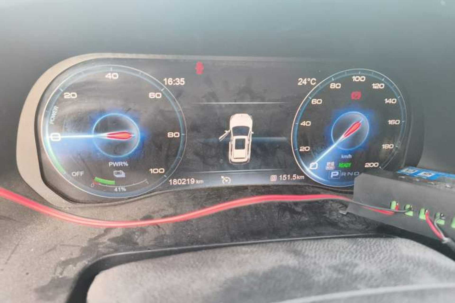 Used Hongqi E-HS3 2019 Zhilian Qiyue Two-Wheel Drive Version Instrument Cluster