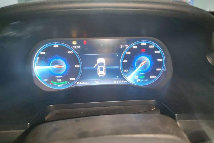 Used Hongqi E-HS3 2019 Zhilian Qiyue Two-Wheel Drive Version Instrument Cluster