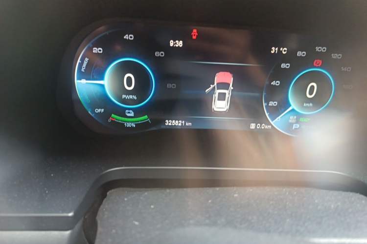 Used Hongqi E-HS3 2019 Zhilian Qiyue Two-Wheel Drive Version Instrument Cluster