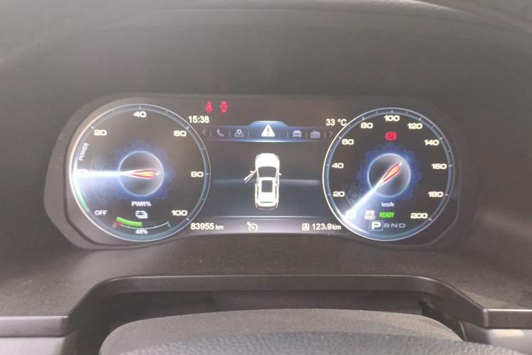 Used Hongqi E-HS3 2019 Zhilian Qiyue Two-Wheel Drive Version Instrument Cluster