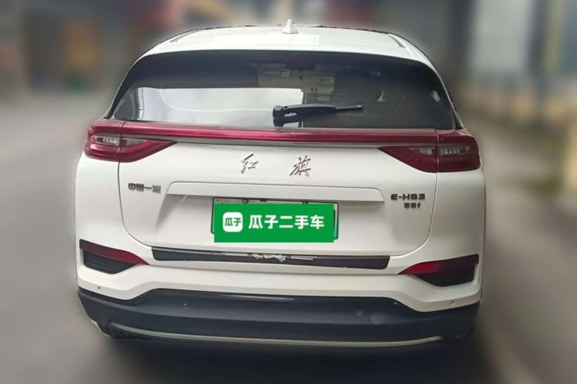 Used Hongqi E-HS3 2019 Zhilian Qiyue Two-Wheel Drive Version Rear