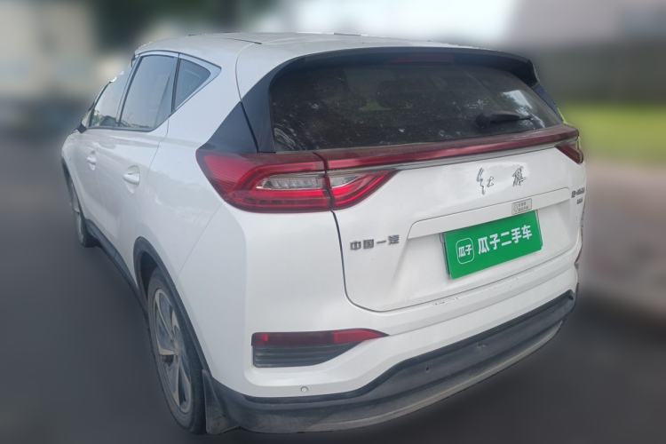 Used Hongqi E-HS3 2019 Zhilian Qiyue Two-Wheel Drive Version Rear Left 45 Deg
