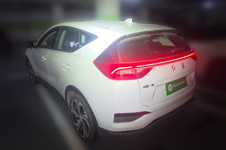 Used Hongqi E-HS3 2019 Zhilian Qiyue Two-Wheel Drive Version Rear Left 45 Deg