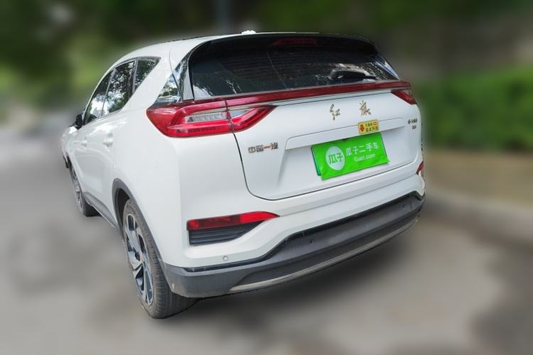 Used Hongqi E-HS3 2019 Zhilian Qiyue Two-Wheel Drive Version Rear Left 45 Deg