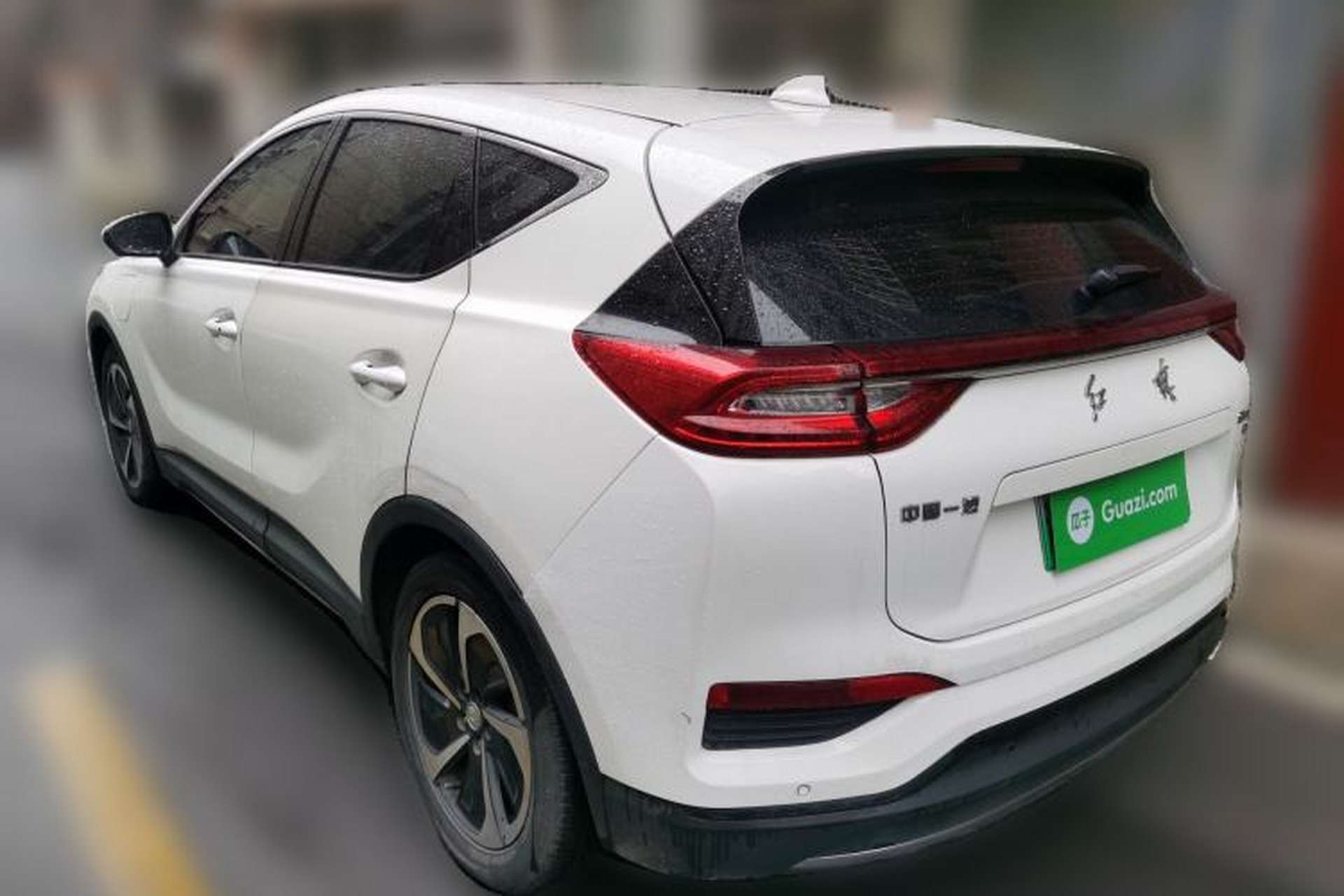 Used Hongqi E-HS3 2019 Zhilian Qiyue Two-Wheel Drive Version Rear Left 45 Deg