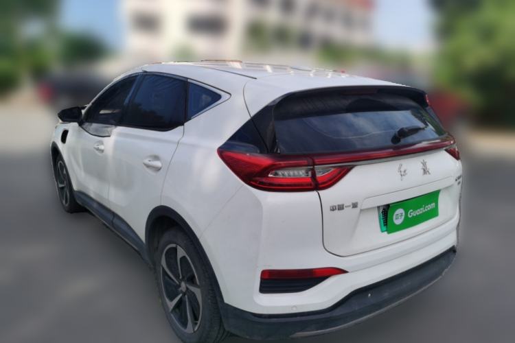 Used Hongqi E-HS3 2019 Zhilian Qiyue Two-Wheel Drive Version Rear Left 45 Deg