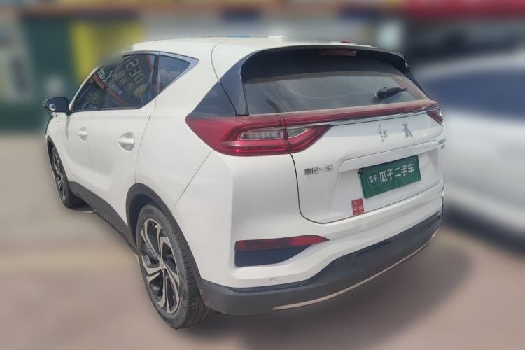Used Hongqi E-HS3 2019 Zhilian Qiyue Two-Wheel Drive Version Rear Left 45 Deg