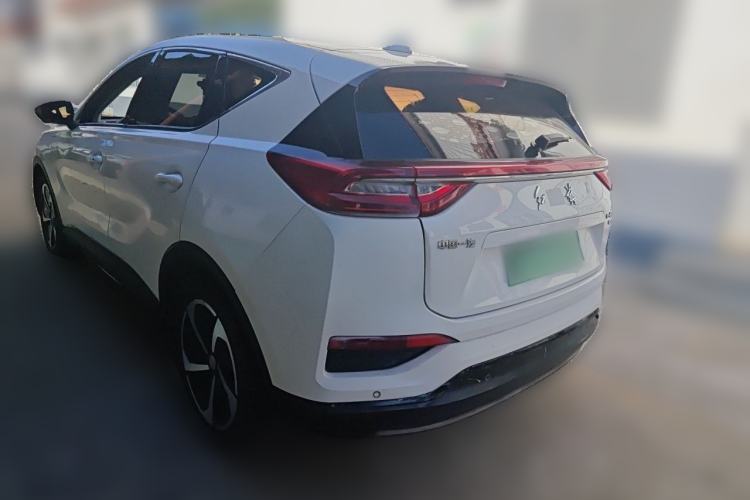 Used Hongqi E-HS3 2019 Zhilian Qiyue Two-Wheel Drive Version Rear Left 45 Deg