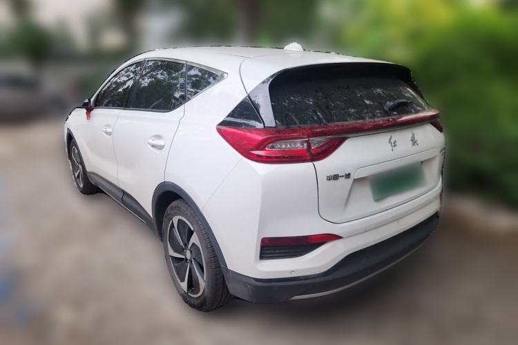 Used Hongqi E-HS3 2019 Zhilian Qiyue Two-Wheel Drive Version Rear Left 45 Deg