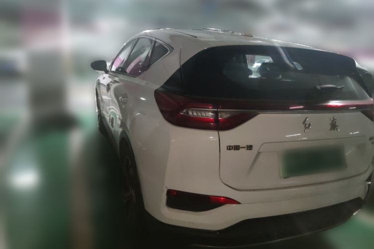 Used Hongqi E-HS3 2019 Zhilian Qiyue Two-Wheel Drive Version Rear Left 45 Deg