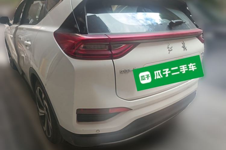 Used Hongqi E-HS3 2019 Zhilian Qiyue Two-Wheel Drive Version Rear Left 45 Deg