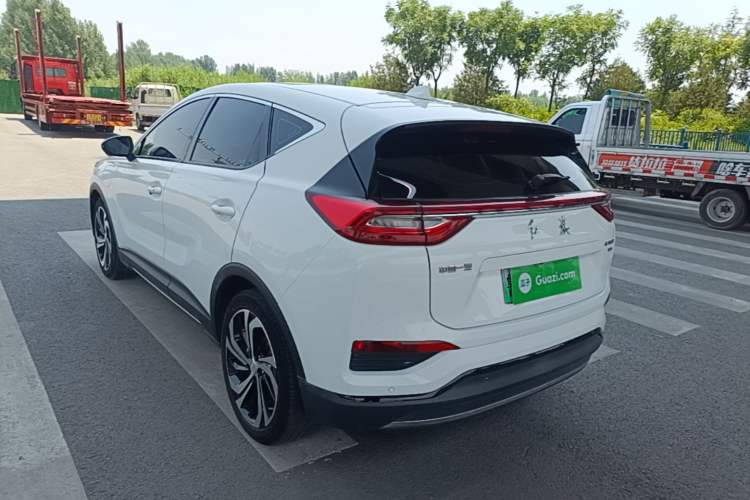 Used Hongqi E-HS3 2019 Zhilian Qiyue Two-Wheel Drive Version Rear Left 45 Deg