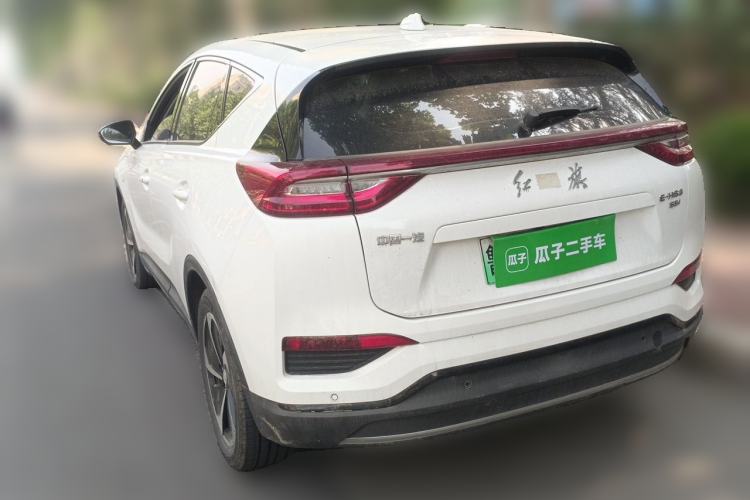 Used Hongqi E-HS3 2019 Zhilian Qiyue Two-Wheel Drive Version Rear Left 45 Deg