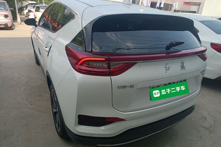 Used Hongqi E-HS3 2019 Zhilian Qiyue Two-Wheel Drive Version Rear Left 45 Deg