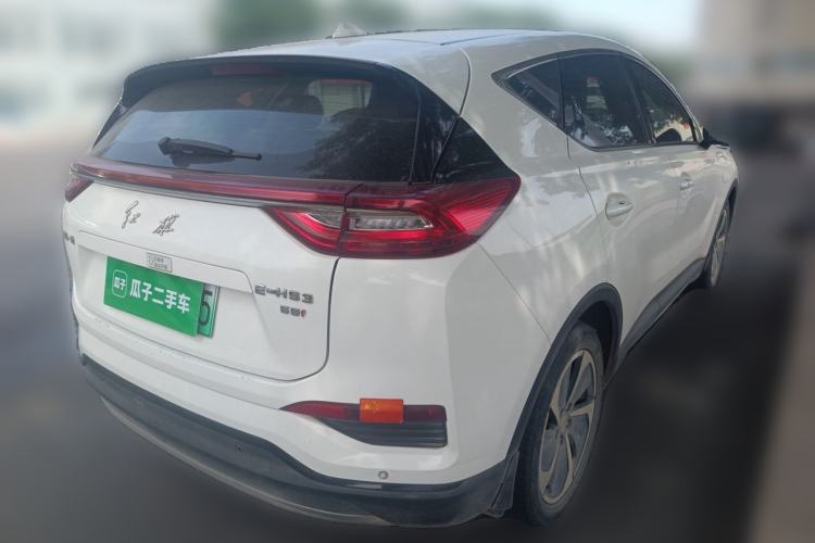 Used Hongqi E-HS3 2019 Zhilian Qiyue Two-Wheel Drive Version Rear Right 45 Deg