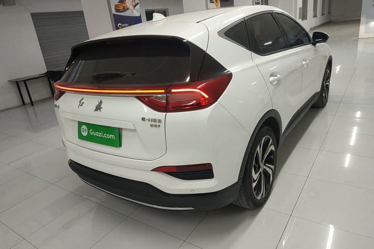 Used Hongqi E-HS3 2019 Zhilian Qiyue Two-Wheel Drive Version Rear Right 45 Deg