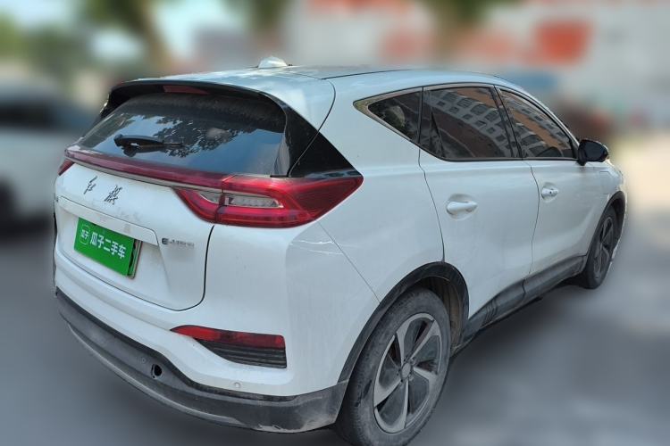 Used Hongqi E-HS3 2019 Zhilian Qiyue Two-Wheel Drive Version Rear Right 45 Deg