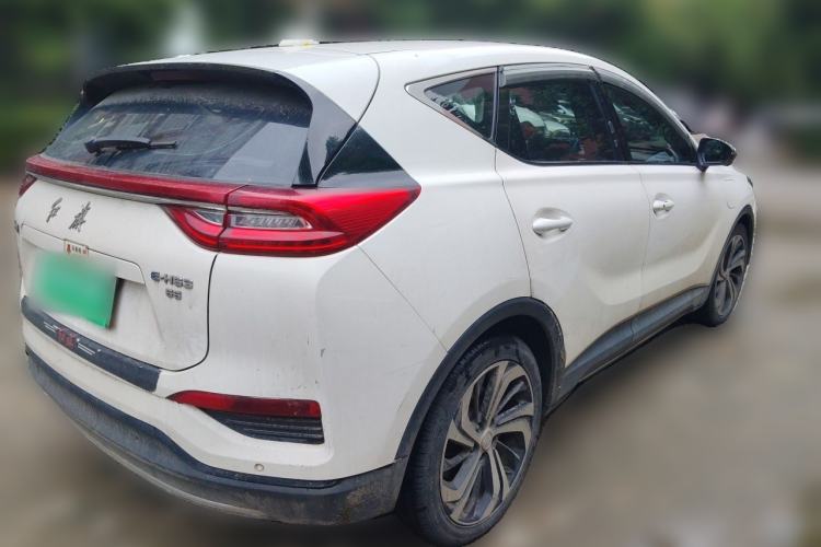 Used Hongqi E-HS3 2019 Zhilian Qiyue Two-Wheel Drive Version Rear Right 45 Deg