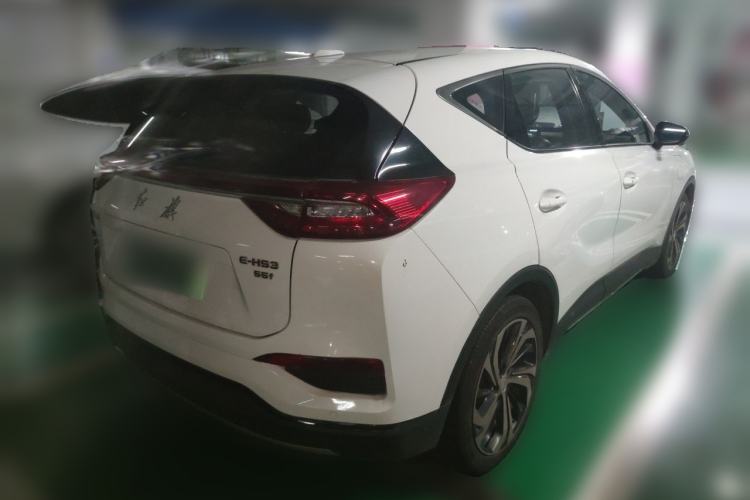 Used Hongqi E-HS3 2019 Zhilian Qiyue Two-Wheel Drive Version Rear Right 45 Deg