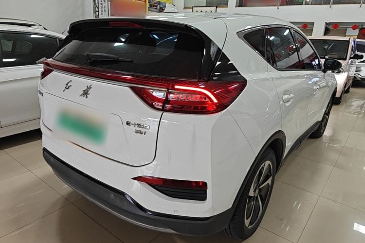 Used Hongqi E-HS3 2019 Zhilian Qiyue Two-Wheel Drive Version Rear Right 45 Deg