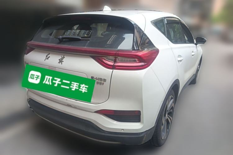Used Hongqi E-HS3 2019 Zhilian Qiyue Two-Wheel Drive Version Rear Right 45 Deg