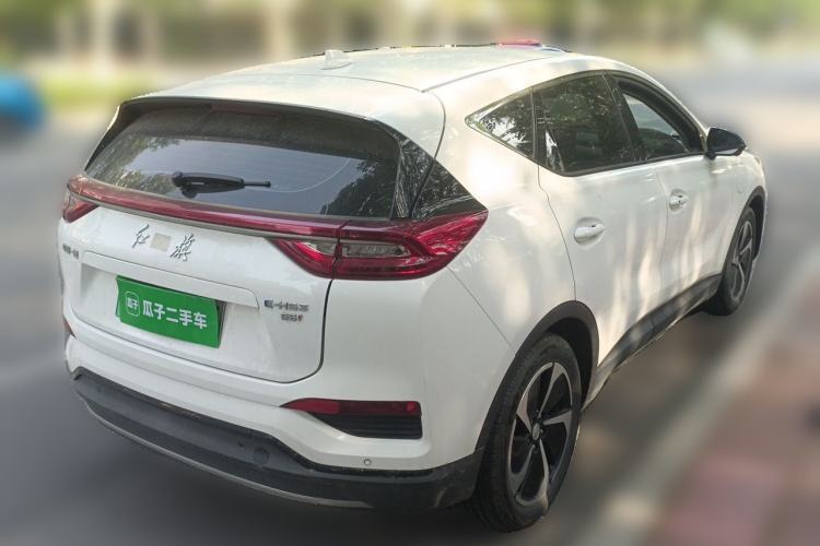 Used Hongqi E-HS3 2019 Zhilian Qiyue Two-Wheel Drive Version Rear Right 45 Deg