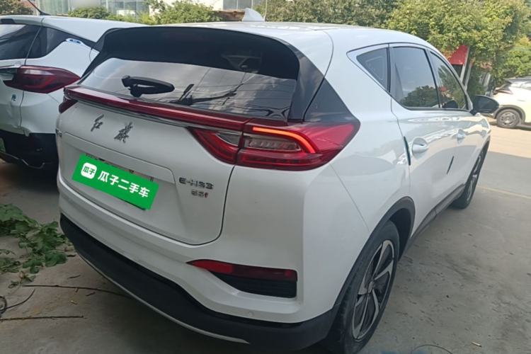Used Hongqi E-HS3 2019 Zhilian Qiyue Two-Wheel Drive Version Rear Right 45 Deg