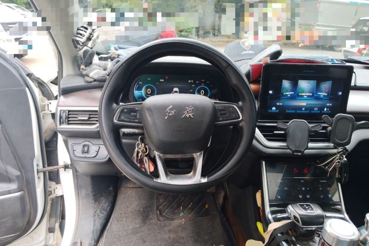 Used Hongqi E-HS3 2019 Zhilian Qiyue Two-Wheel Drive Version Steering Wheel