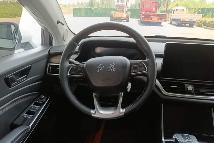 Used Hongqi E-HS3 2019 Zhilian Qiyue Two-Wheel Drive Version Steering Wheel