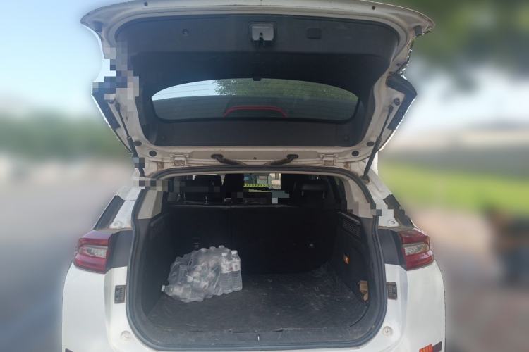 Used Hongqi E-HS3 2019 Zhilian Qiyue Two-Wheel Drive Version Trunk