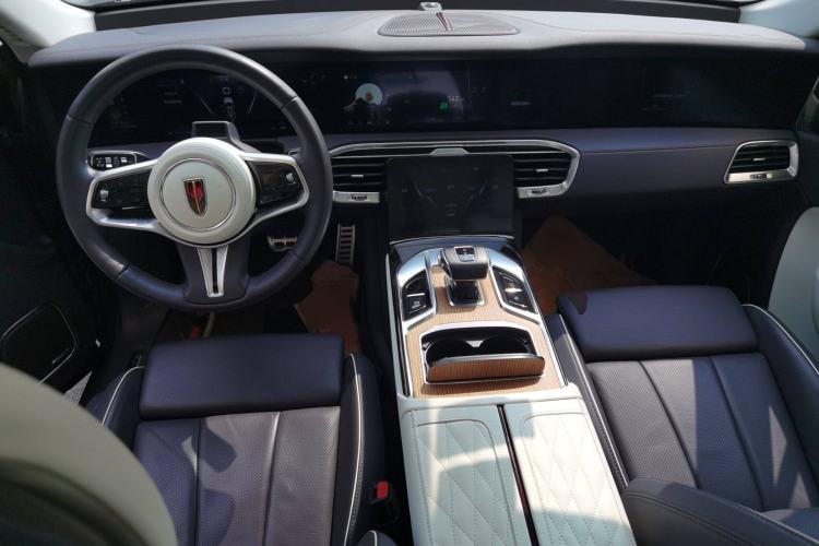 Used Hongqi E-HS9 2021 460 km Range Flagship Edition Six-Seater Center Console