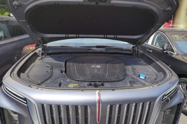 Used Hongqi E-HS9 2021 460 km Range Flagship Edition Six-Seater Engine Bay