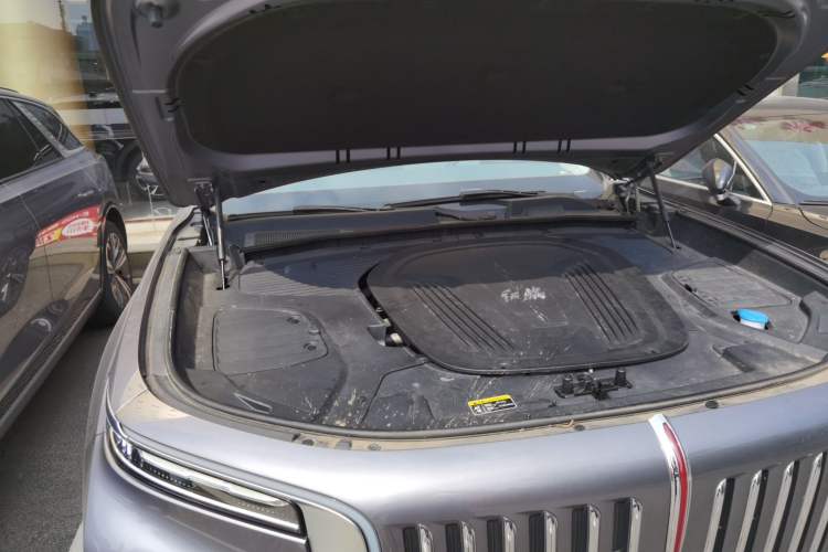 Used Hongqi E-HS9 2021 460 km Range Flagship Edition Six-Seater Engine Bay Right