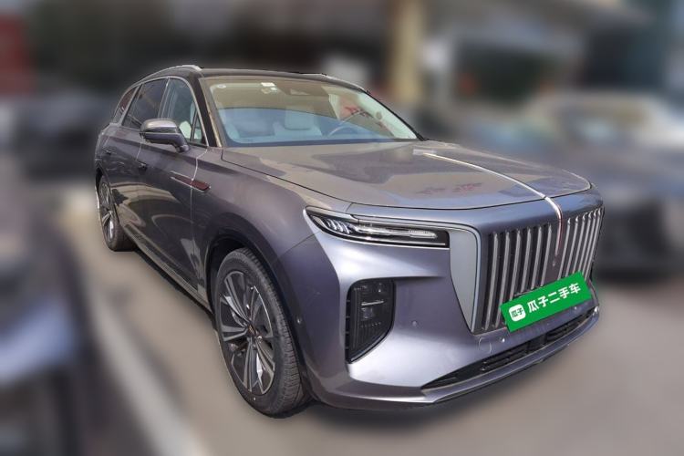 Used Hongqi E-HS9 2021 460 km Range Flagship Edition Six-Seater Front Right 45 Deg