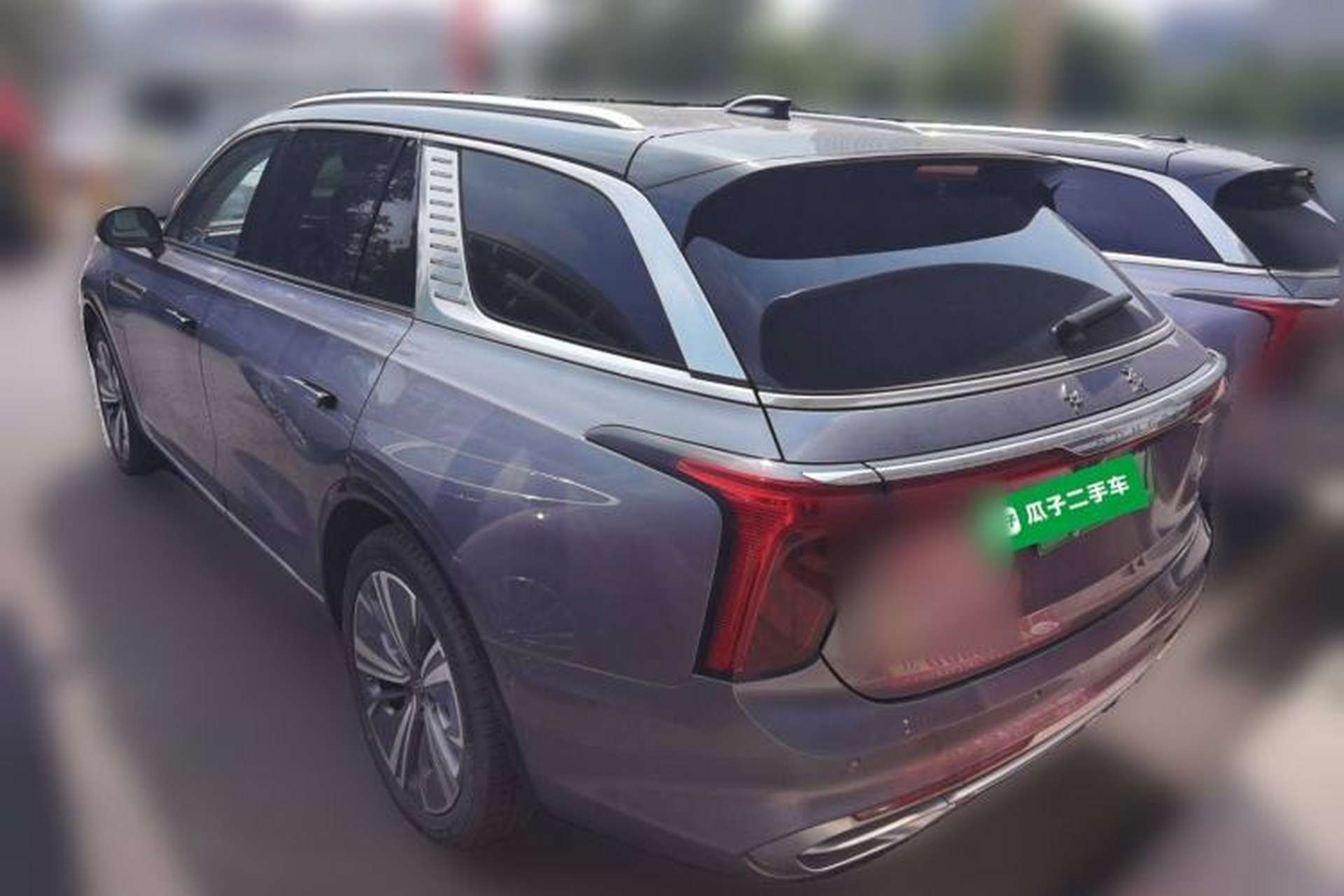 Used Hongqi E-HS9 2021 460 km Range Flagship Edition Six-Seater Rear Left 45 Deg