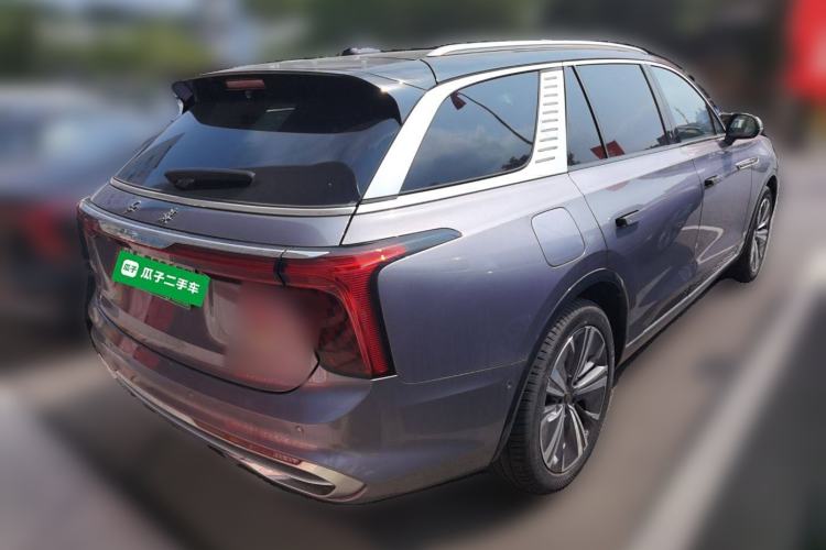 Used Hongqi E-HS9 2021 460 km Range Flagship Edition Six-Seater Rear Right 45 Deg