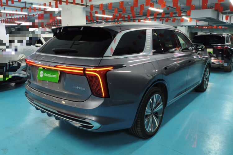 Used Hongqi E-HS9 2022 690 km Range Flagship Edition Six Seats Rear Right 45 Deg