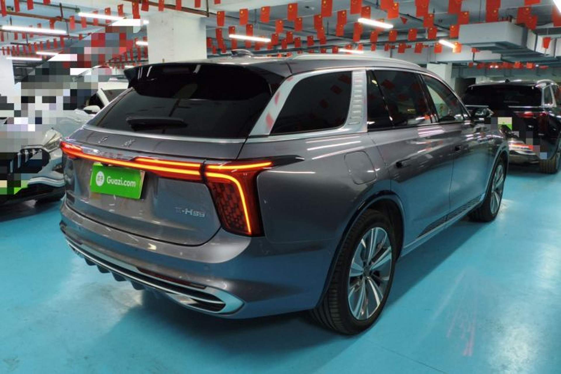 Used Hongqi E-HS9 2022 690 km Range Flagship Edition Six Seats Rear Right 45 Deg